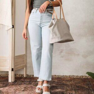 Levi’s Ribcage Straight Ankle Blue Jeans Size 30